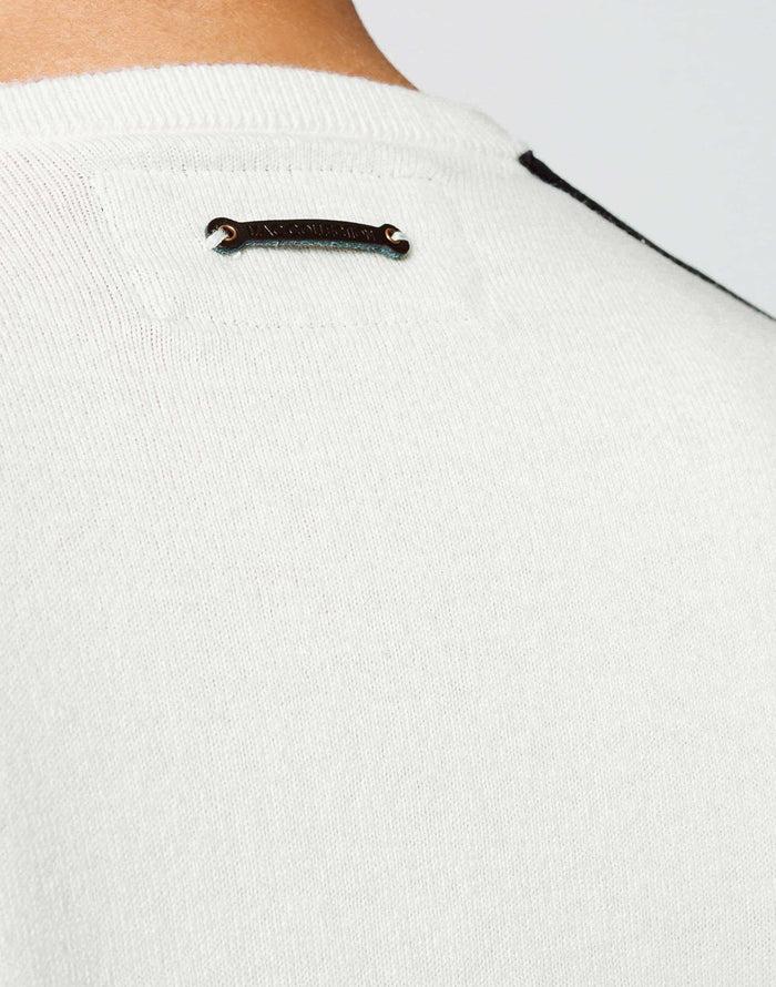 Izac Pull Coton Cachemire Écru