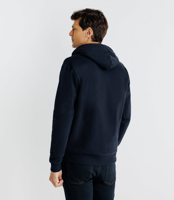 Izac Pull Gilet à Capuche Marine