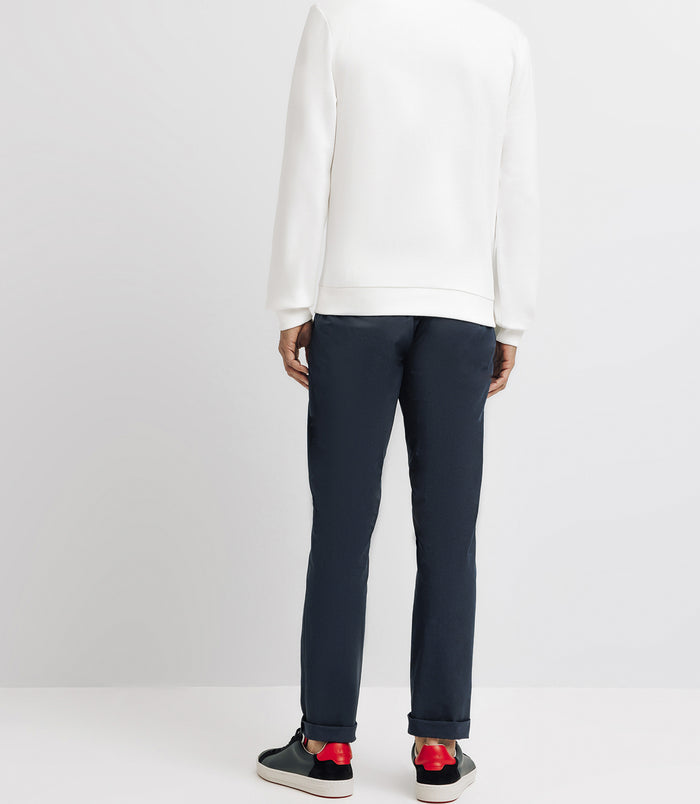 Izac Pull Sweat Avec Patch écru