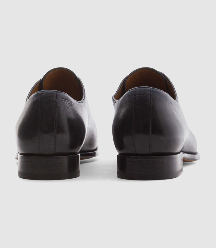 Izac Richelieu Couture En Cuir Marine "Cornelio"