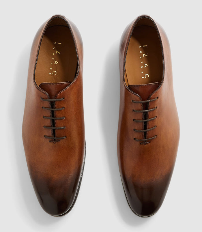 Izac Richelieu Couture Marron Clair "Edmondo"