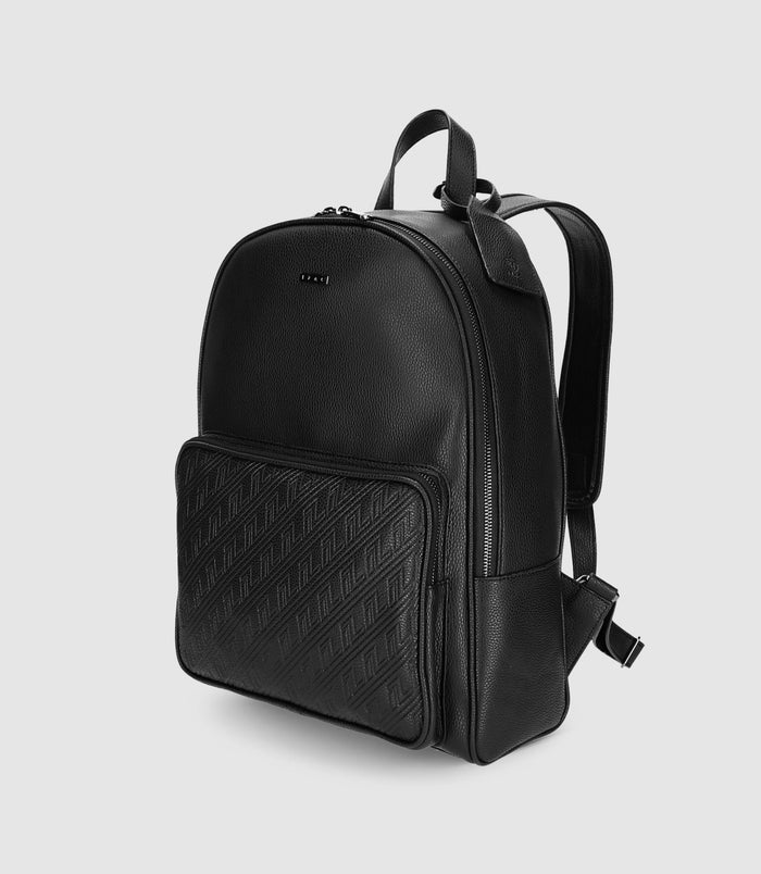 Izac Sac à Dos Avec Logo Personnalisé Noir WOVE