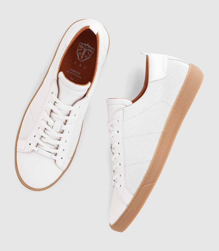 Izac Sneakers Blanche "Guilem"