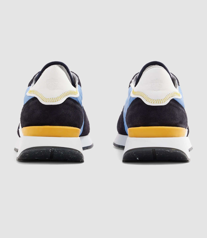 Izac Sneakers Bleu Ciel Et Marine "Edisson"