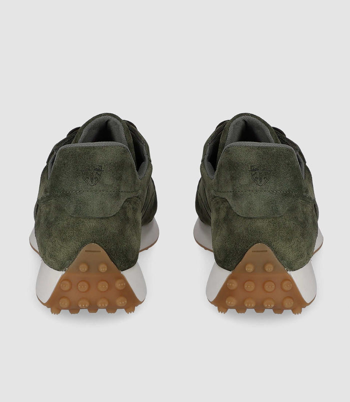 Izac Sneakers En Cuir Kaki OTTO