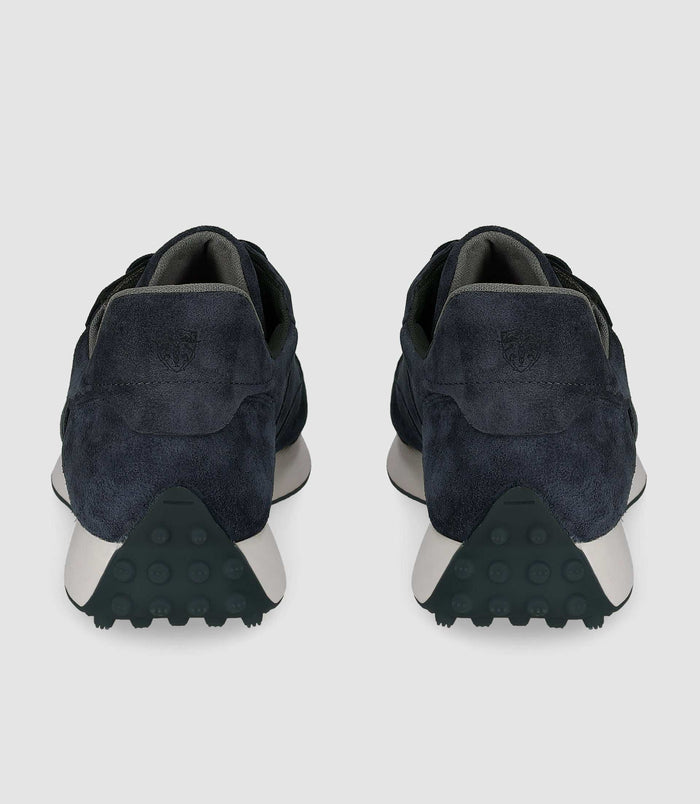 Izac Sneakers En Cuir Marine OTTO