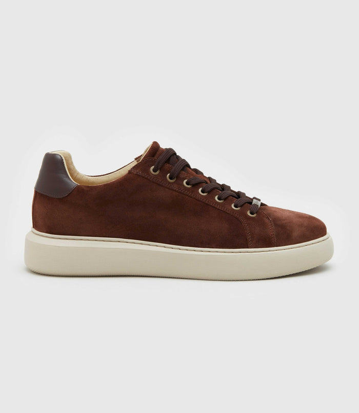 izac Sneakers en cuir marron "Perrig"