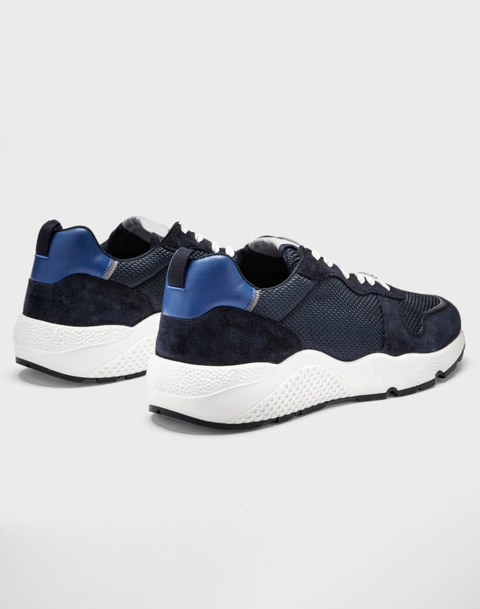 Izac Sneakers Marine Et Bleu