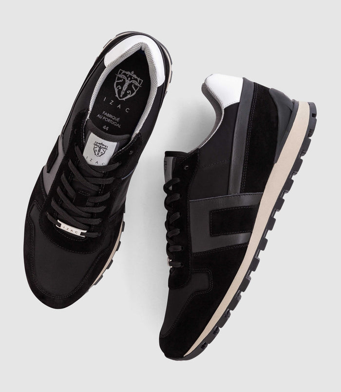 Izac Sneakers Noire "Gabriel"