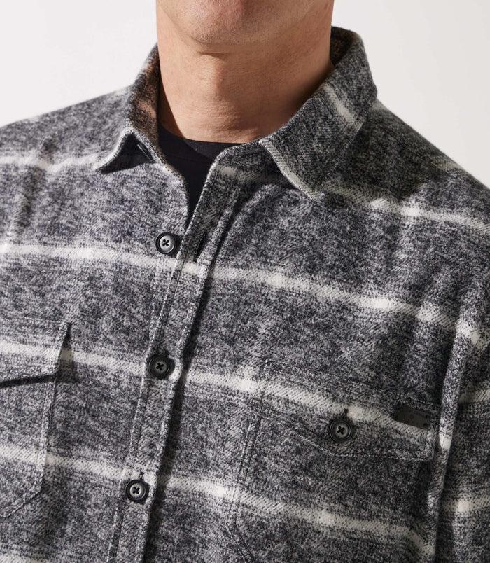 Izac Surchemise à Carreaux Grise Et Blanche JUNON