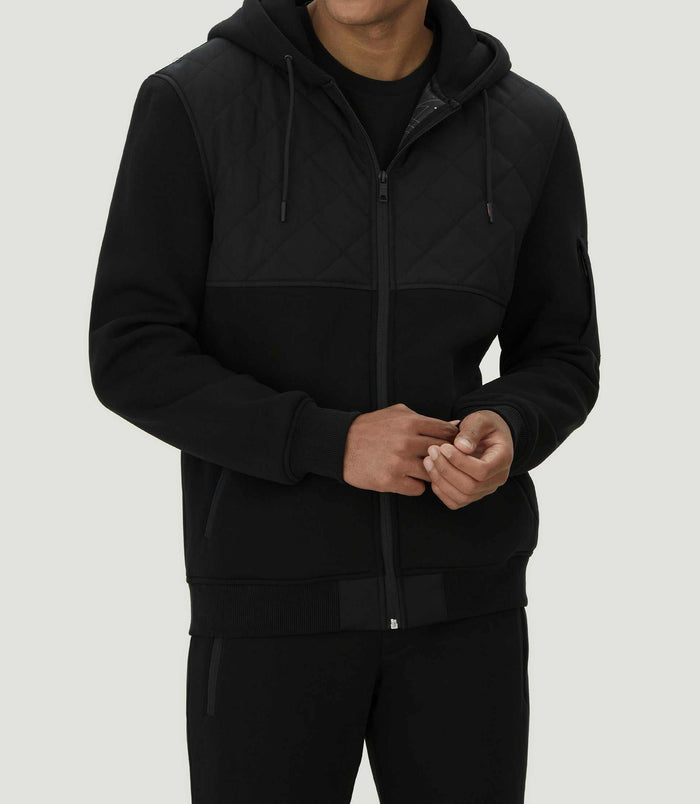 Izac Sweat à Capuche Noir "SWlisio"