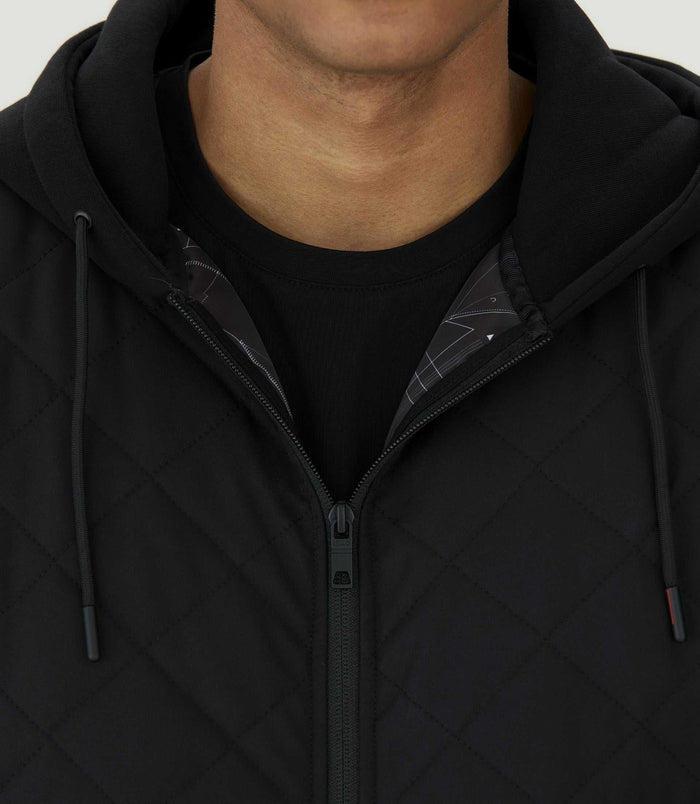Izac Sweat à Capuche Noir "SWlisio"