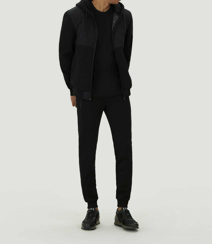izac Sweat à capuche noir "SWlisio"