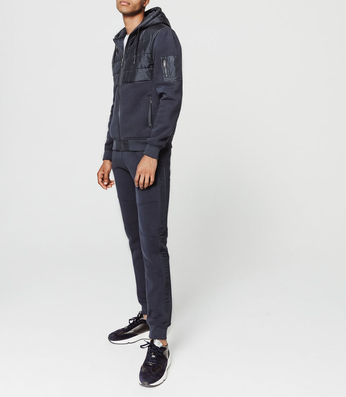 Izac Sweat Capuche Marine