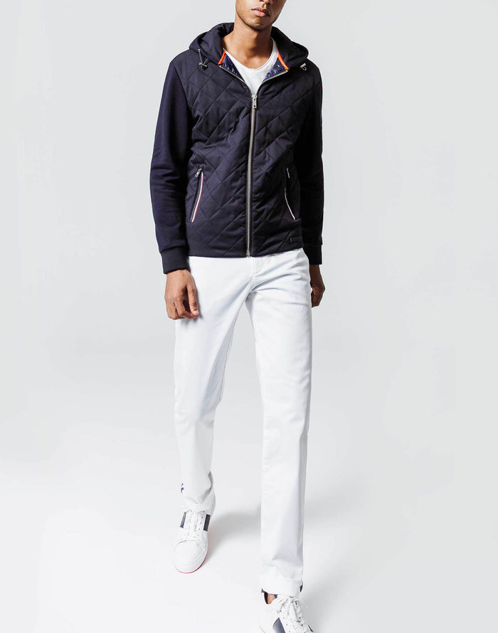 Izac Sweat Capuche Marine