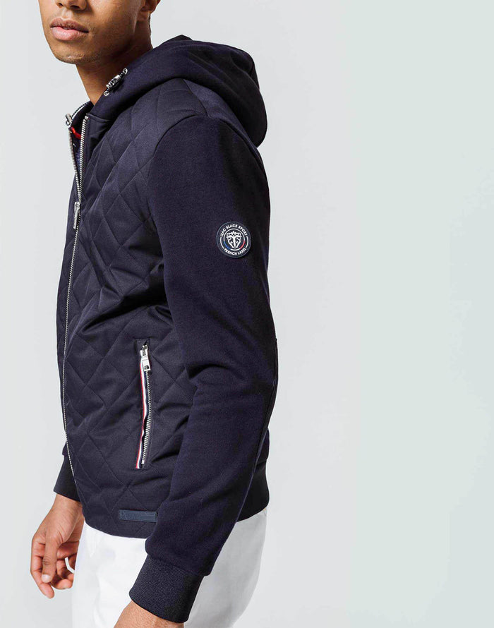 Izac Sweat Capuche Marine