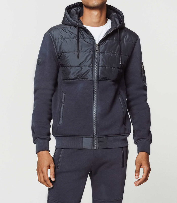 izac Sweat capuche marine