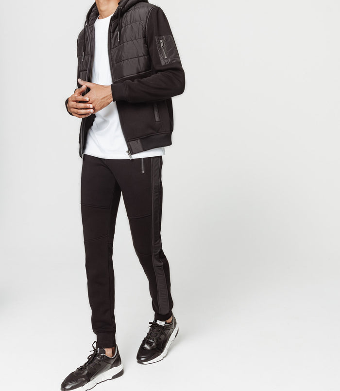 Izac Sweat Capuche Noir