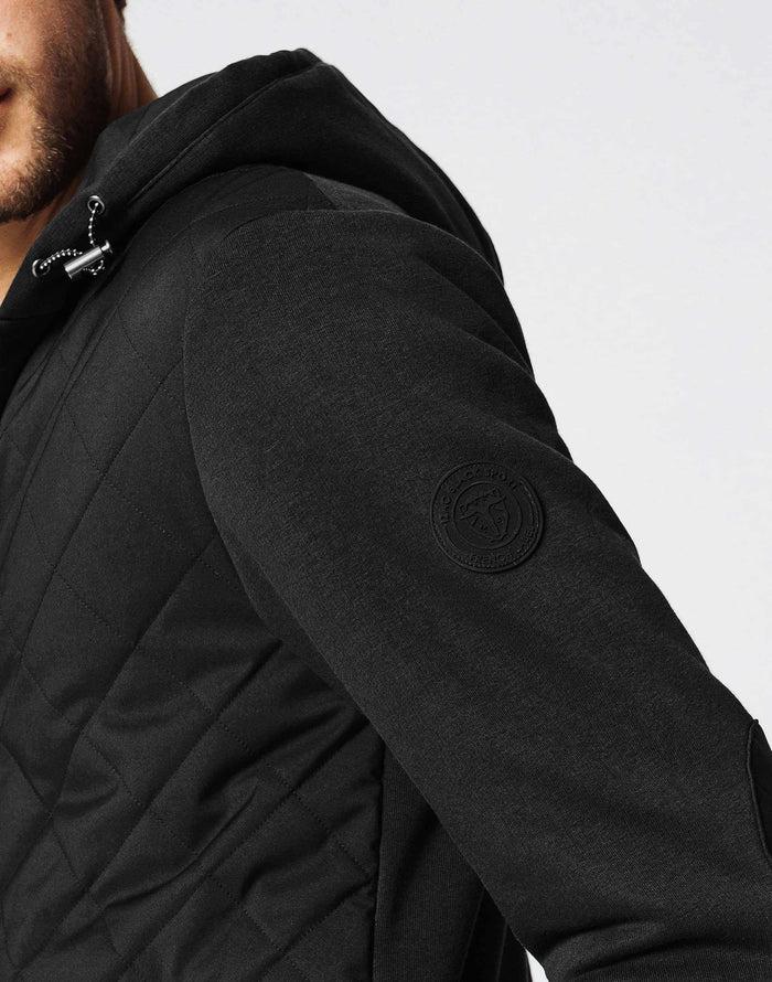 Izac Sweat Capuche Noir