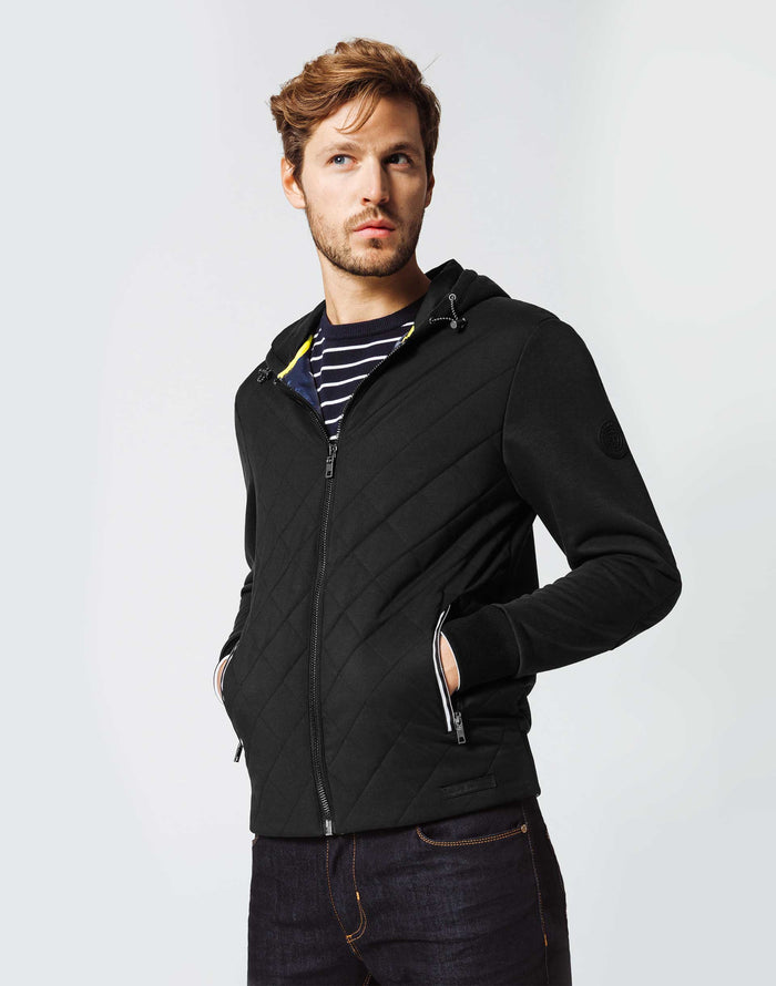 izac Sweat Capuche Noir