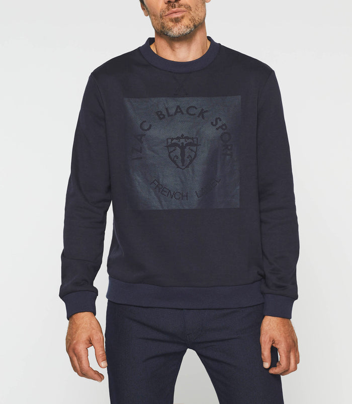 Izac Sweat Casual Marine "Swdenzel"