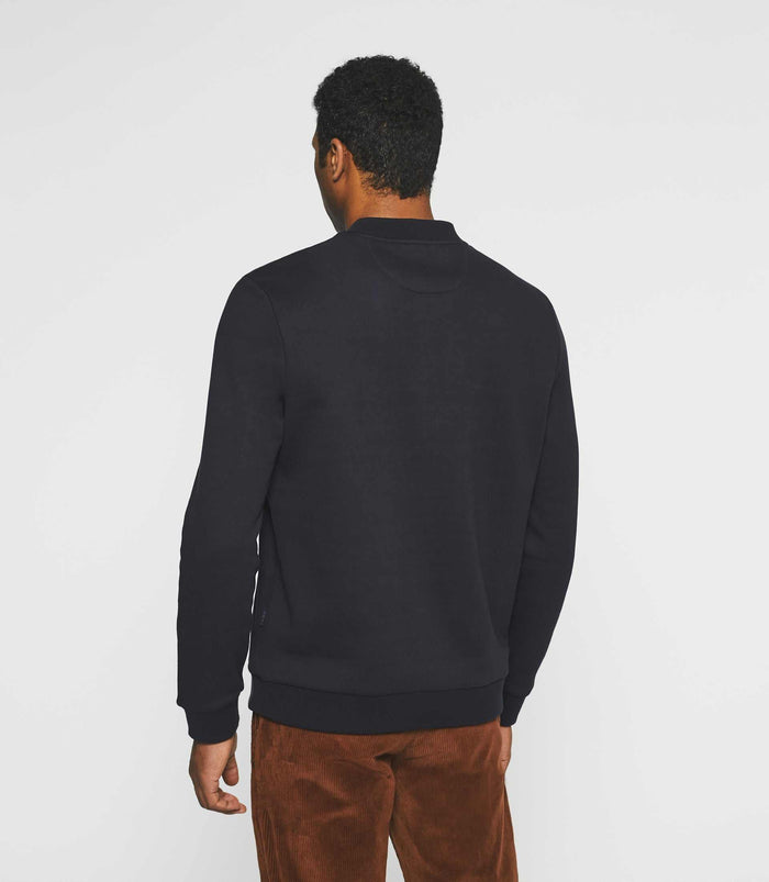 Izac Sweat Col Rond Uni Marine SWBENJI