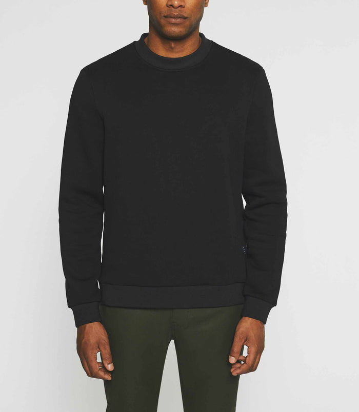 Izac Sweat Col Rond Uni Noir SWBENJI
