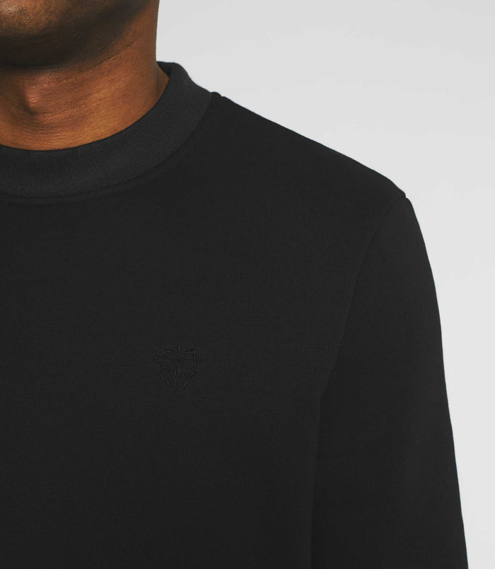 Izac Sweat Col Rond Uni Noir SWBENJI