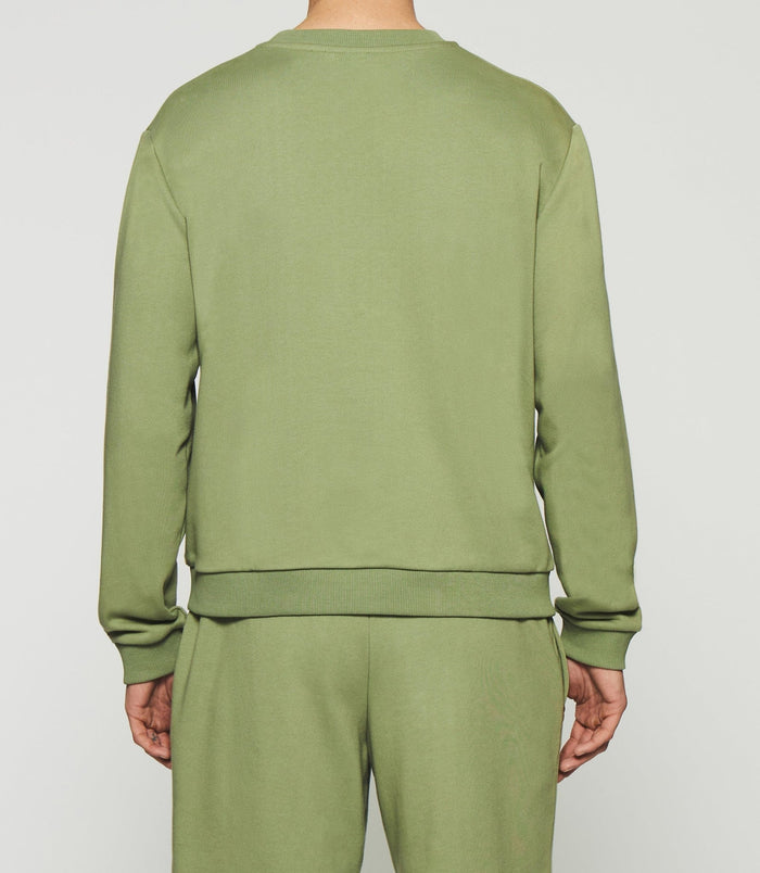 Izac Sweat Manches Longues Kaki SWDARREN