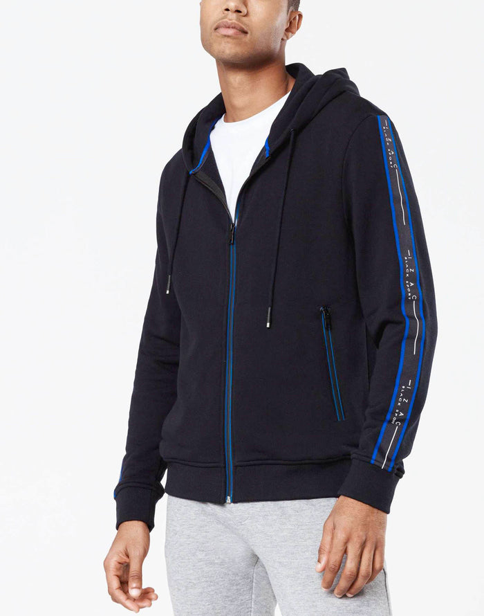 izac Sweat pull zippé capuche