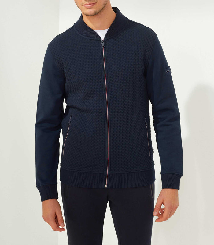 izac Sweat zippe marine "SWFabio"