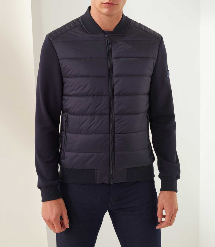 Izac Sweat Zippé Marine "Swfantin"