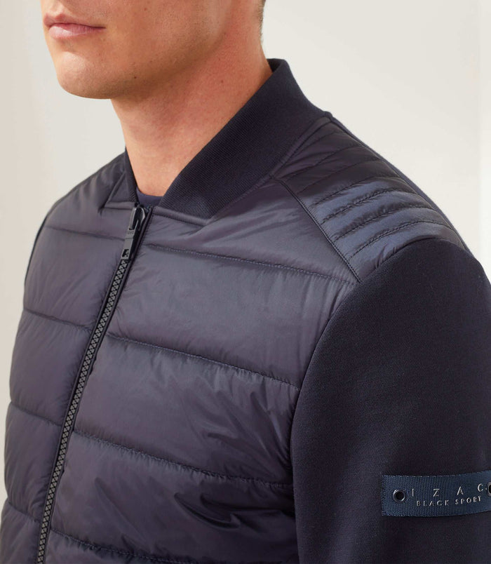 Izac Sweat Zippé Marine "Swfantin"