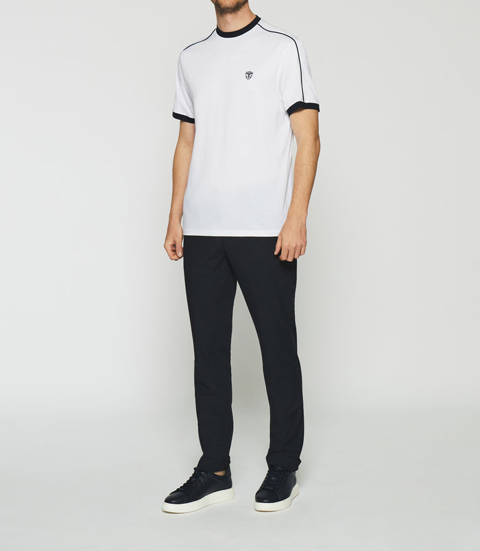 izac T-shirt à manches courtes uni blanc GILLIAN