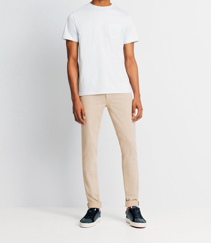 Izac T-shirt Avec Logo Ciel