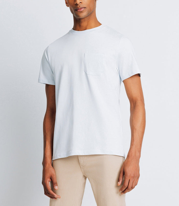 izac T-shirt avec logo ciel