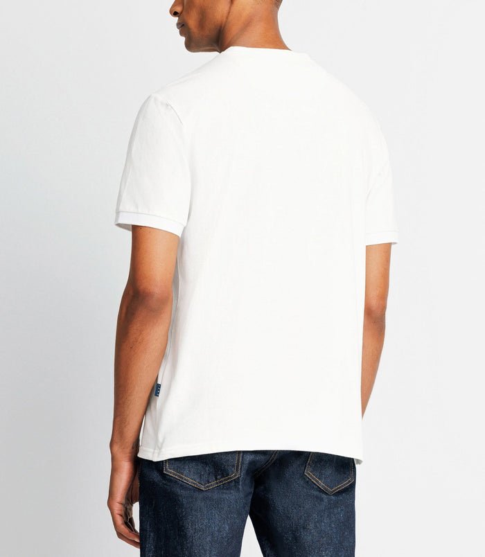Izac T-shirt Avec Poche Zippée Blanc