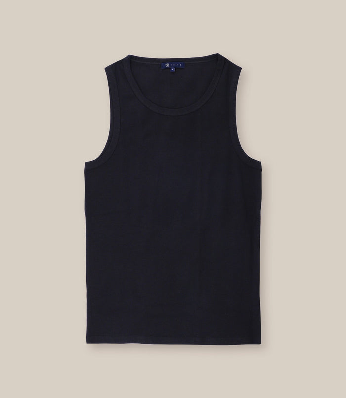 izac T-shirt col rond basique noir