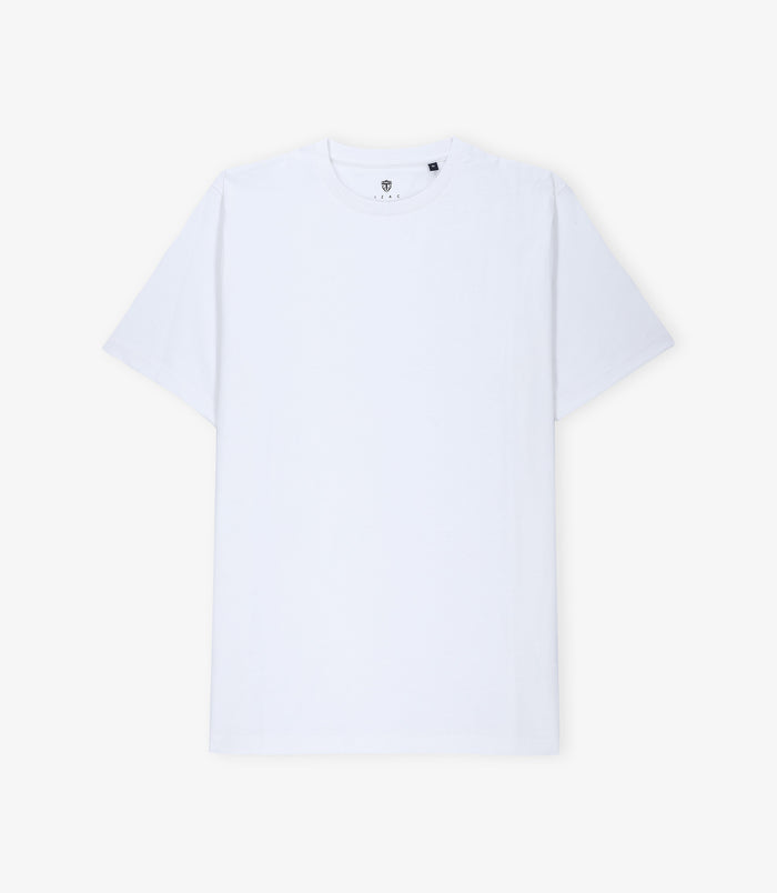 izac T-shirt col rond blanc