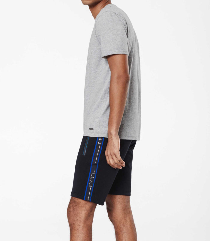 Izac T-shirt Col Rond Gris Chiné "Reloz"