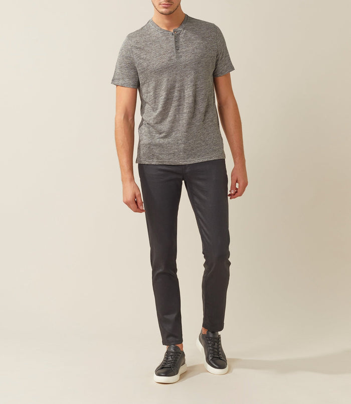 Izac T Shirt Col Rond Gris-chiné "Xabi"