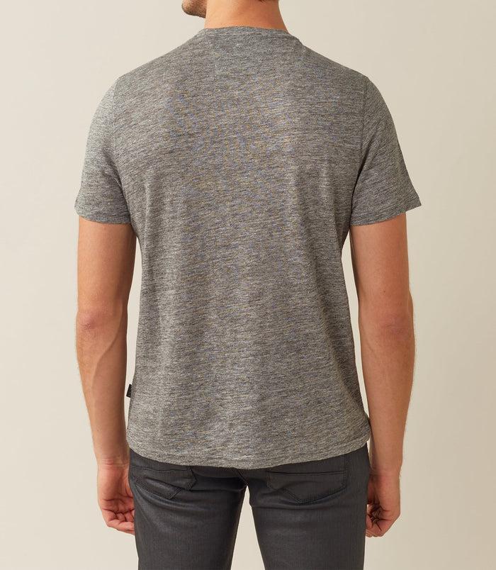 Izac T Shirt Col Rond Gris-chiné "Xabi"