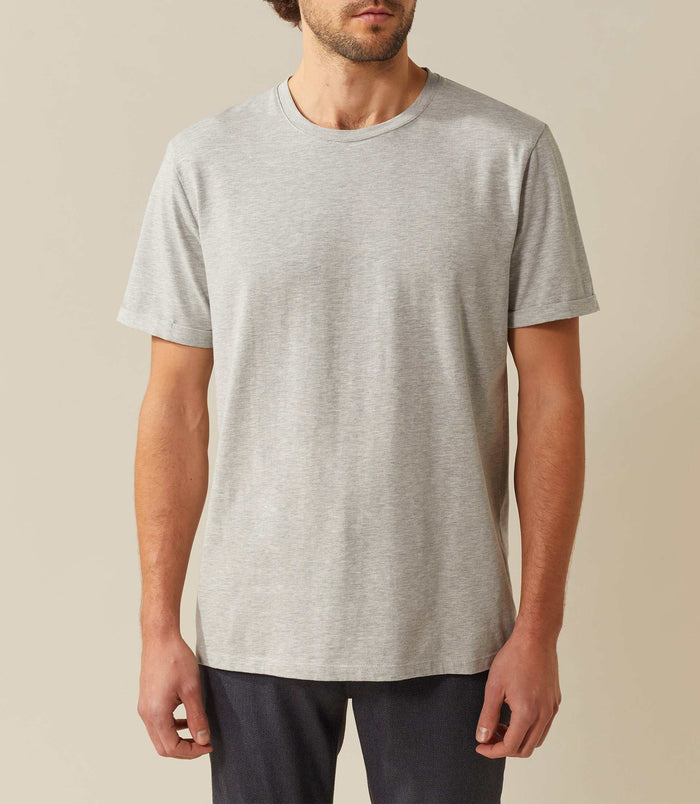 Izac T Shirt Col Rond Gris-chine "Xana"