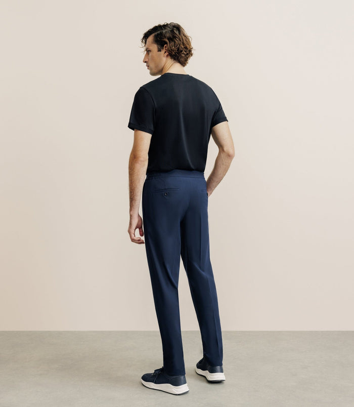 Izac T-shirt Col Rond Noir