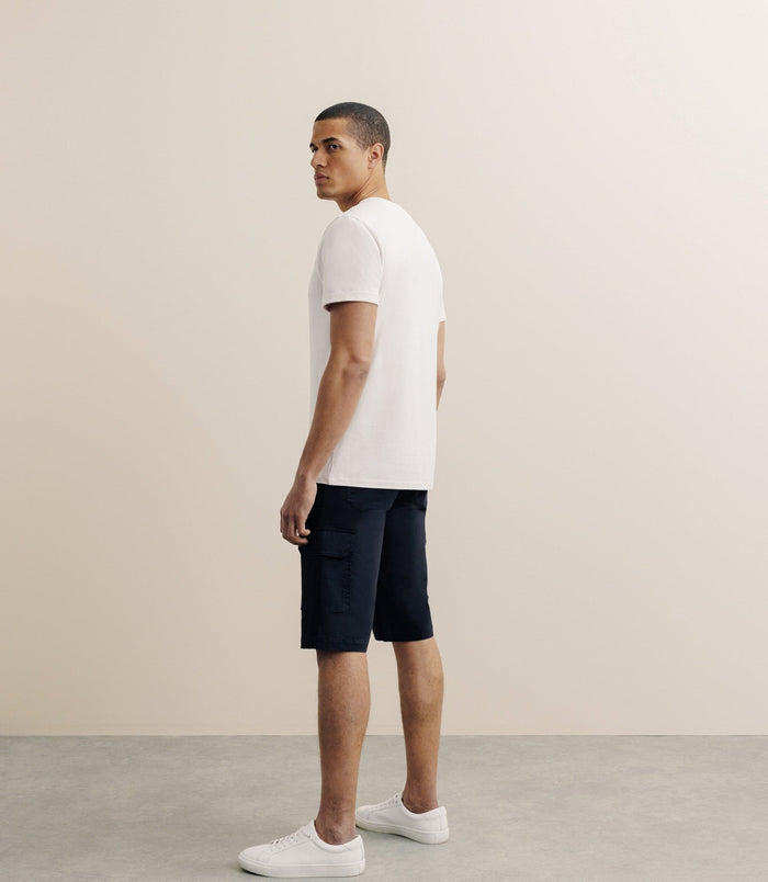 Izac T-shirt Col Rond Rose