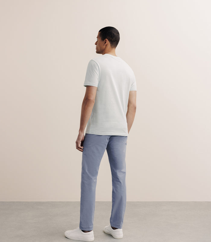 Izac T-shirt Col V Avec Poche Vert