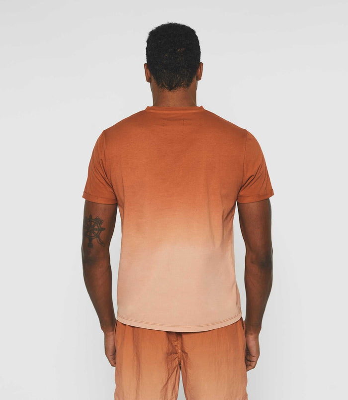 Izac T-shirt Dégradé Orange "Guyto"