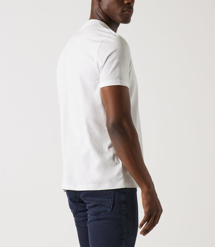 Izac T-shirt En Coton Blanc