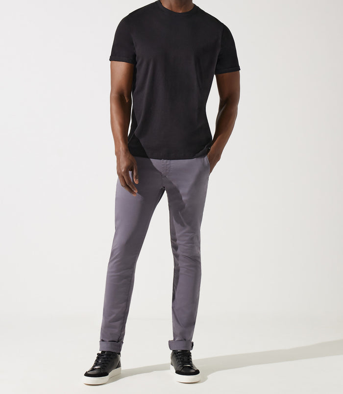 Izac T-shirt En Coton Noir