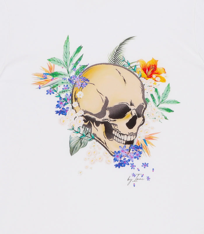 Izac T-shirt Manches Courtes Blanc GILDASOUT